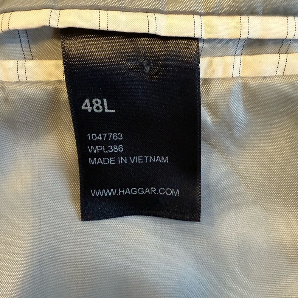 Haggar Men's Charcoal Suit Jacket - Picture 7 of 10